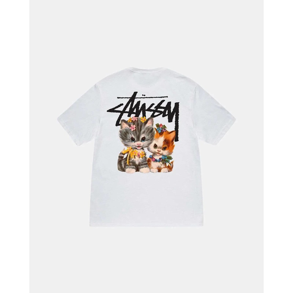 Stussy Kittens T-shirt - White